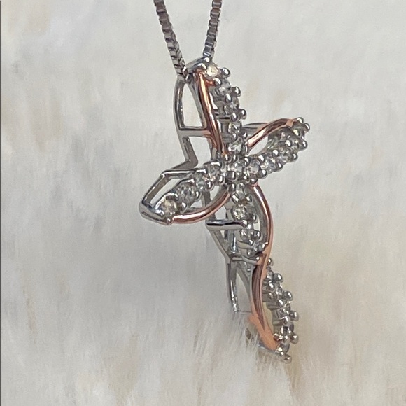 Rose Silver Cross - Picture 5 of 6